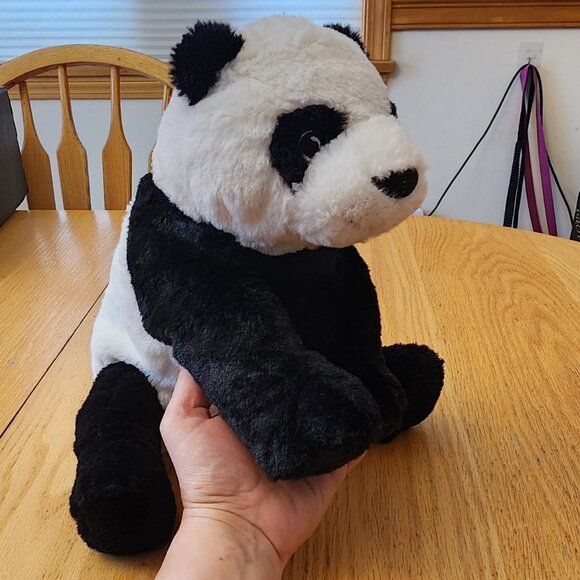 IKEA "KRAMIG" Panda Bear Stuffed Animal Toy - Picture 11 of 16